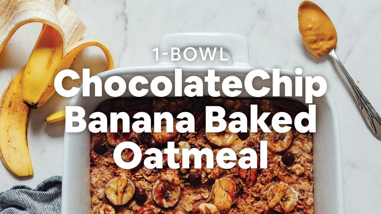 Quick Chocolate Banana Baked Oatmeal: Perfect for Breakfast or Dessert